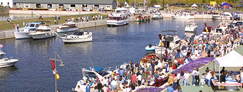 Image of a Canal Events along Syracuse Harbor
